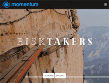 Tablet Screenshot of momentumcc.org